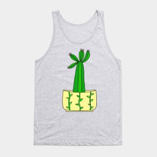 Cute Cactus Design #73: Palm Tree Cactus Tank Top